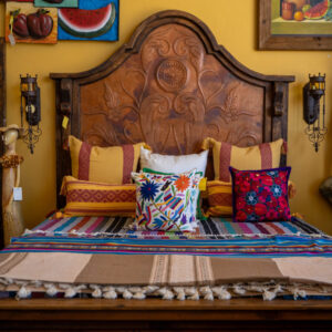 Hacienda Sol Carved Bedframe