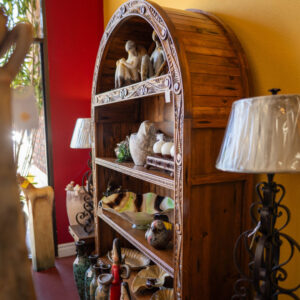 Rustic Harmony Arch Shelf