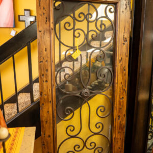 Tuscan Iron Scroll Door Panel