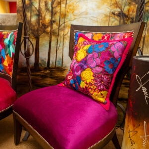Bougainvillea Bloom Accent Chair