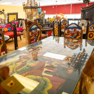Villa Sol Hand-Painted Dining Set