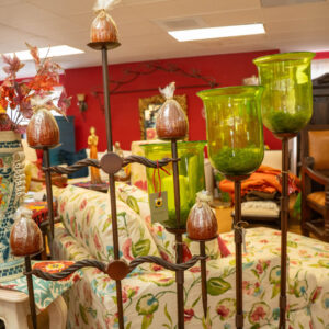 Verdant Glow Candleholder Set