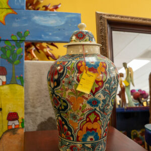 Talavera Garden Bloom Jar