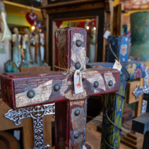 Rustic Studded Cross