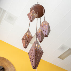 Geometric Lantern Chandelier